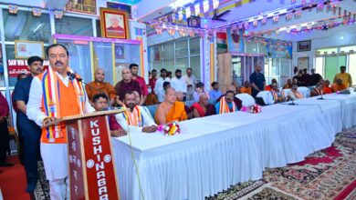 Photo of बुद्ध के बताए रास्ता पर चलिके ही दुनिया मा शांति मुमकिन अहै—उप मुख्यमन्तरी केशव प्रसाद मौर्य